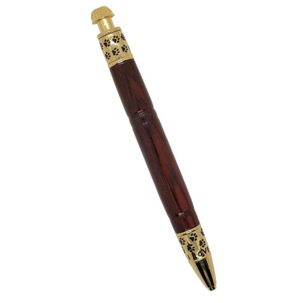 24k Gold Click Pen with a Dog Theme