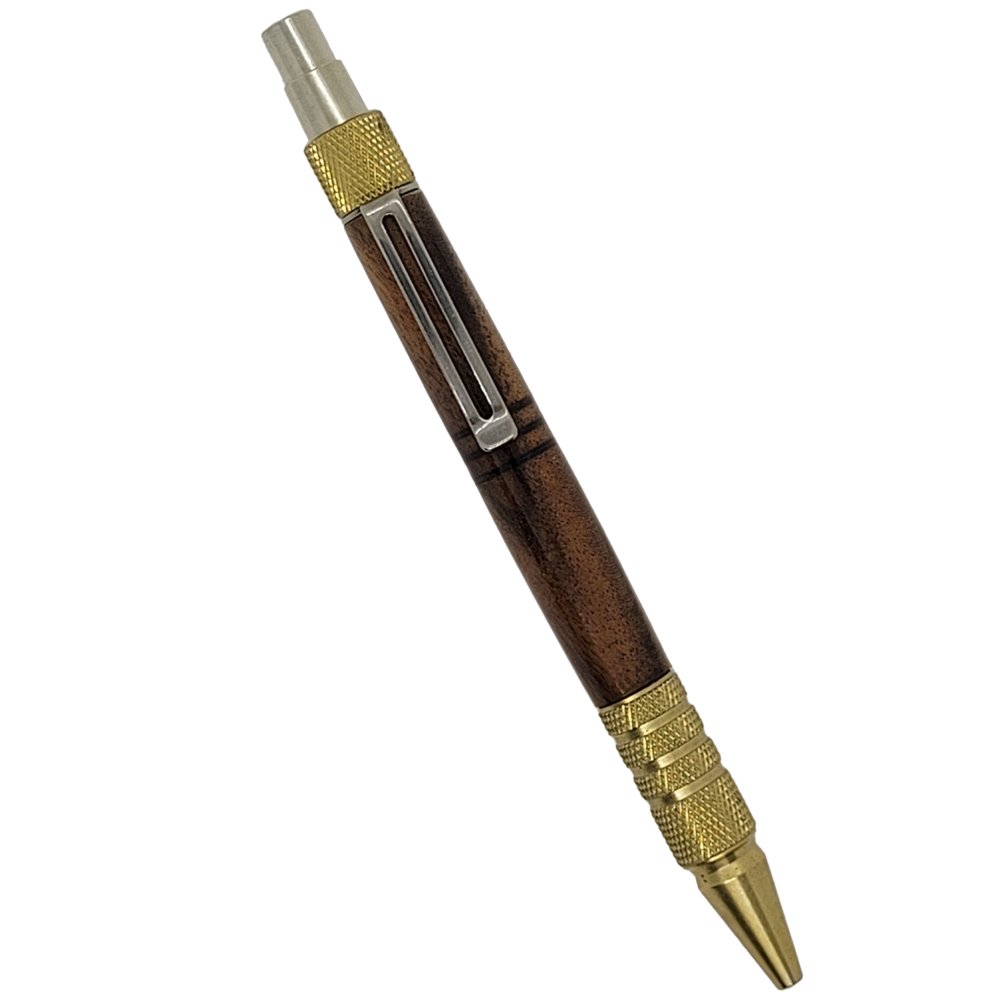 Curupay Exotic Wood, All Metal Brass Pen